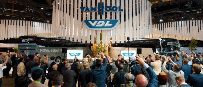 VDL Bus Group presents new coach at Busworld